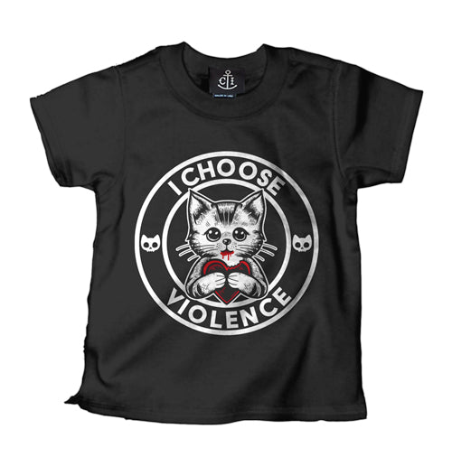 I Choose Violence Kid's T-Shirt