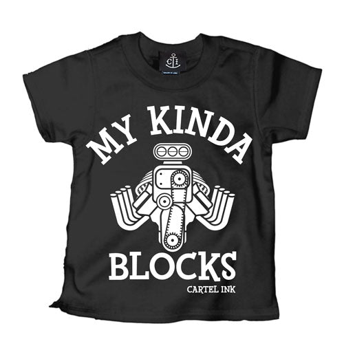 My Kinda Blocks Kid's T-Shirt