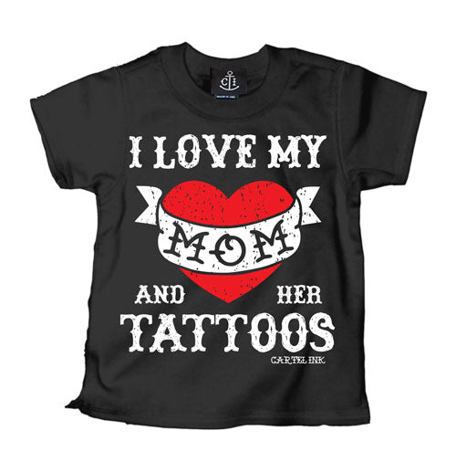 Mom Tattoos Kid's T-Shirt