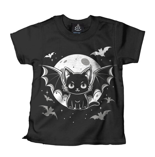 Moon Kitten Kid's T-Shirt