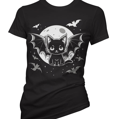 Moon Kitten Women's T-Shirt