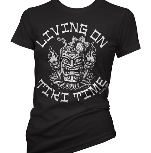 Living on Tiki Time Women's T-Shirt