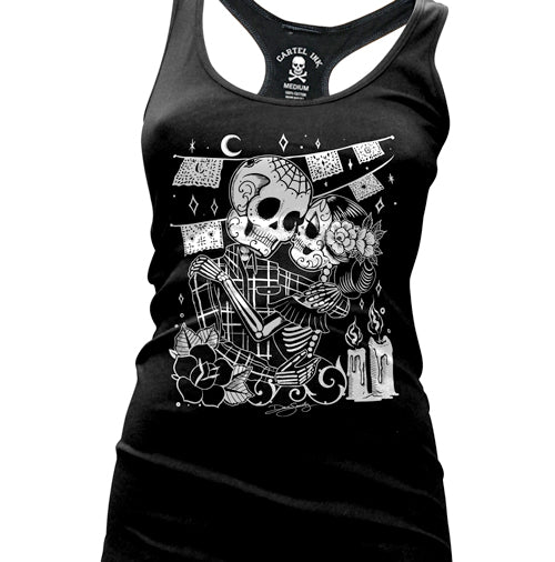  Dia De Los Muertos 2025 Women's Racer Back Tank Top