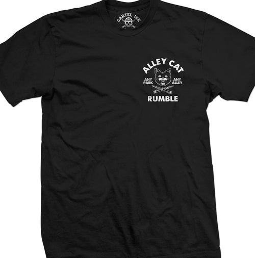 Alley Cat Rumble Mens TShirt Cartel Ink