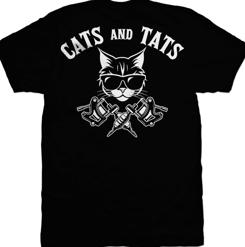 Cats and Tats Mens T-Shirt