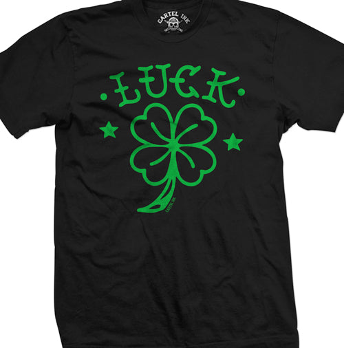 Tattoo Luck Black Men's T-Shirt