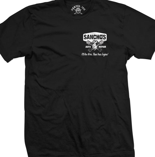 Sancho's Auto Repair Men's T-Shirt – Cartel Ink
