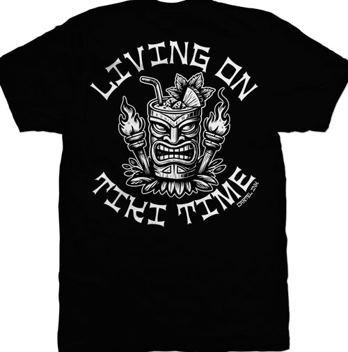 Living on Tiki Time Men's T-Shirt