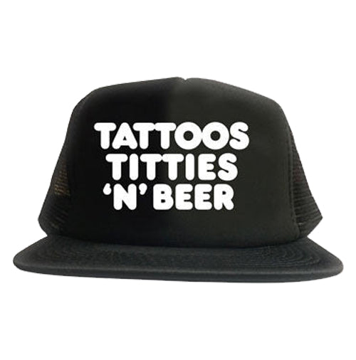 Tattoos Titties and Beer Trucker Hat