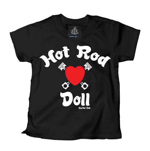 Hot Rod Doll Kid's T-Shirt