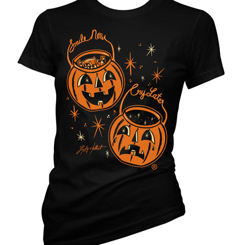 Lucky Hellcat Hallows Eve Women's T-Shirt