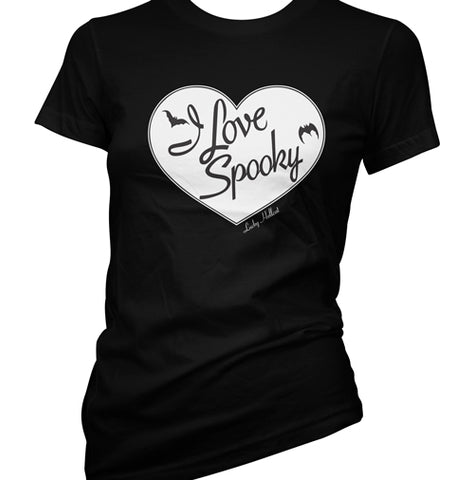 Lucky Hellcat I Love Spooky Unisex T-Shirt