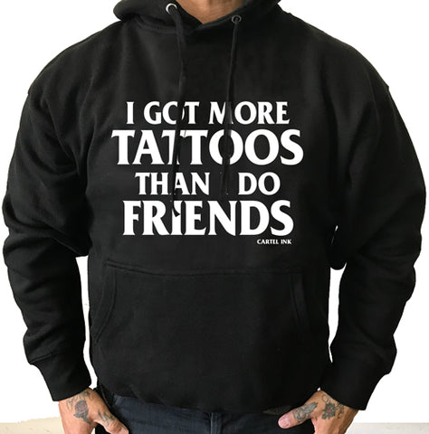 Cartel Ink Old English PULLOVER Hoodie Men's Design