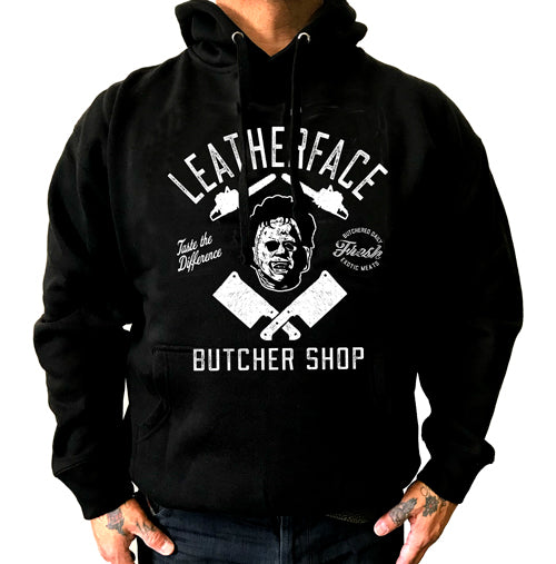 Leatherface Butcher Shop Pullover Unisex Hoodie