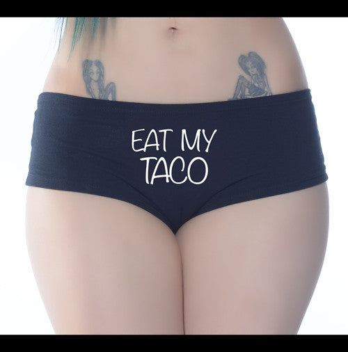 Eat My Taco Booty Short