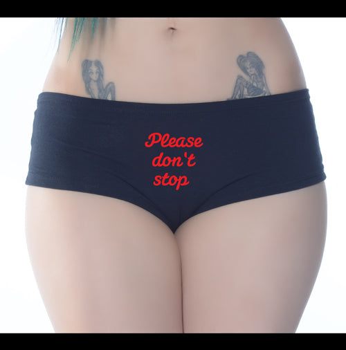 Please Don't Stop Booty Short