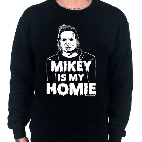 Mikey is my Homie Crew Neck Sweat Shirt
