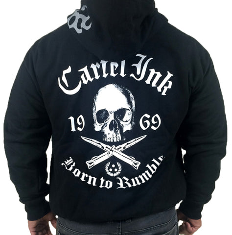 Cartel Ink Old English PULLOVER Hoodie Men's Design