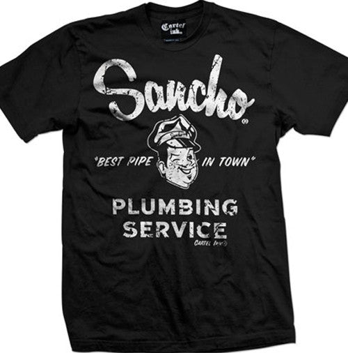 Sancho Plumbing Men's T-Shirt – Cartel Ink