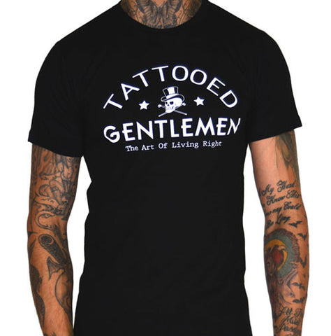 Tattooed Grumpy Old Man Mens T-Shirt