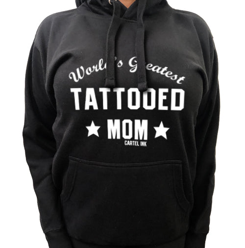 World's Greatest Tattooed Mom Women's Pullover Hoodie