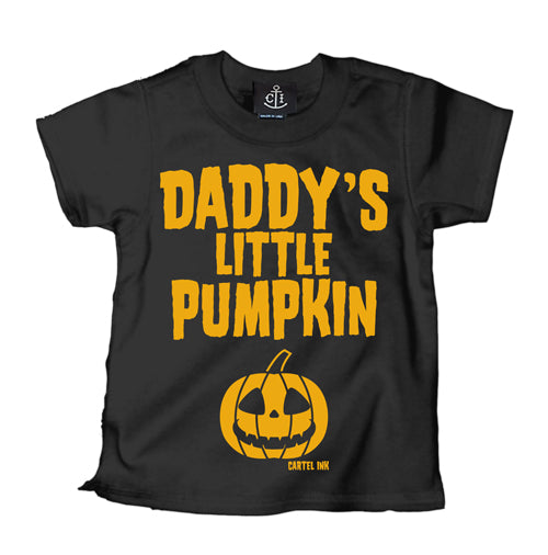 Daddy's Little Pumpkin Kid's T-Shirt
