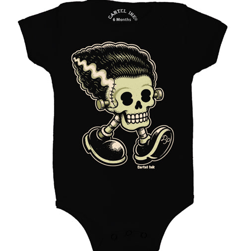 Bride of Frankenstein Creepin Infant's Onesie