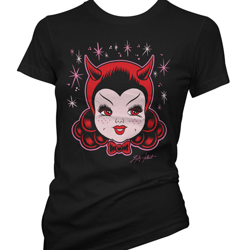Lucky Hellcat Devil Cake Women's T-Shirt