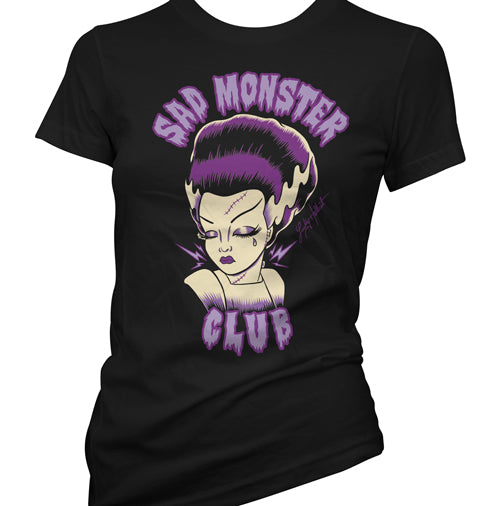 Lucky Hellcat Bride Sad Monster Club Women's T-Shirt