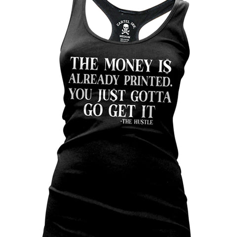 Allergic to People Women's Racer Back Tank Top