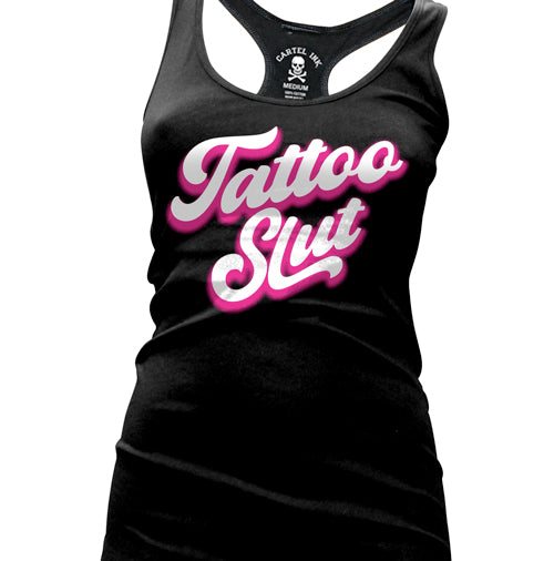 Tattoo Slut Women's Racer Back Tank Top