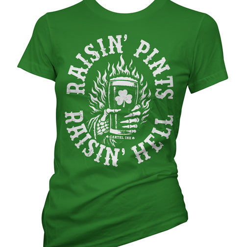 Raisin' Pints Raisin' Hell Women's T-Shirt