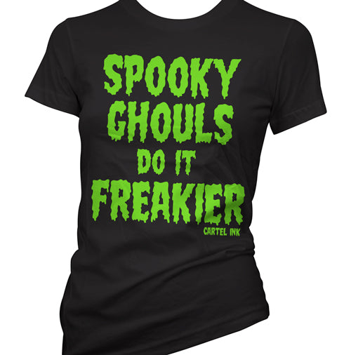 Spooky Ghouls do it Freakier Women's T-Shirt