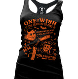 One Wish Women's Racer Back Tank Top