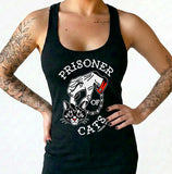 Prisoner of Cats Women's Racer Back Tank Top