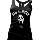 Make Me Scream Women's Racer Back Tank Top