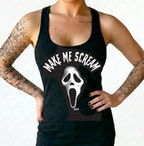 Make Me Scream Women's Racer Back Tank Top