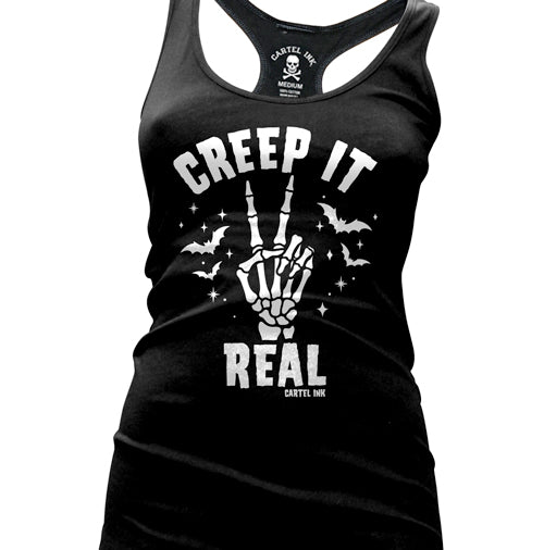 Creep it Real Women's Racer Back Tank Top
