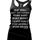 Life Goals Women's Racer Back Tank Top
