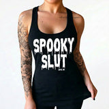Spooky Slut Women's Racer Back Tank Top