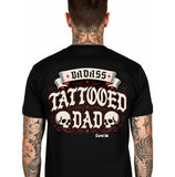 Badass Tattooed Dad Men's T-Shirt