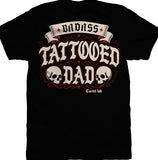 Badass Tattooed Dad Men's T-Shirt