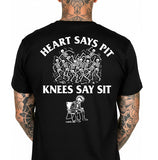 Heart Says Pit Men's T-Shirt