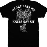 Heart Says Pit Men's T-Shirt