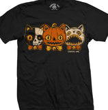 Halloween Cat Trio Men's T-Shirt