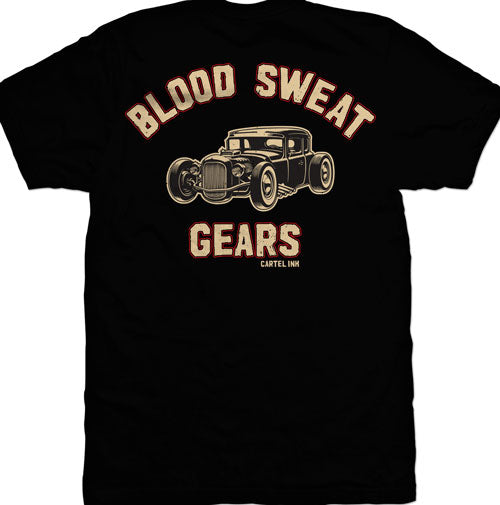 Blood Sweat and Gears Mens T-Shirt