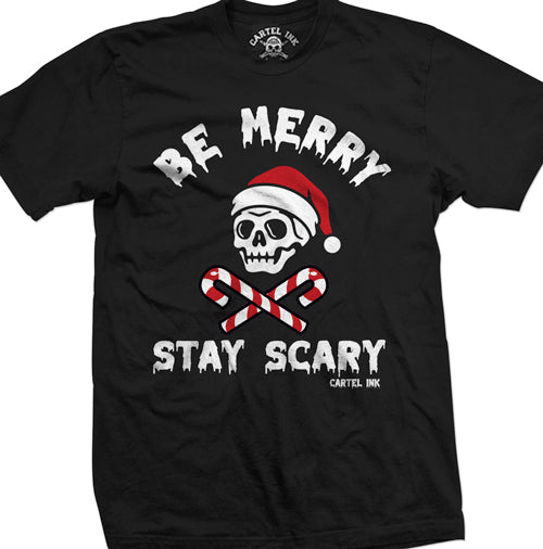 Be Merry Stay Scary Men's T-Shirt