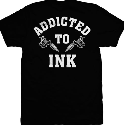 Addicted To Ink Mens T-Shirt