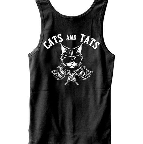Cats and Tats Men's Tank Top
