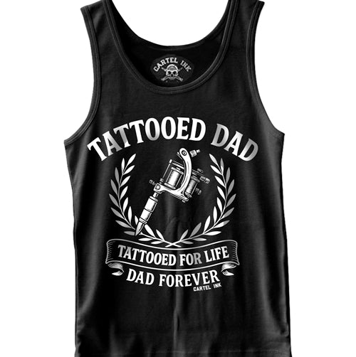 Tattooed Dad Forever Men's Tank Top